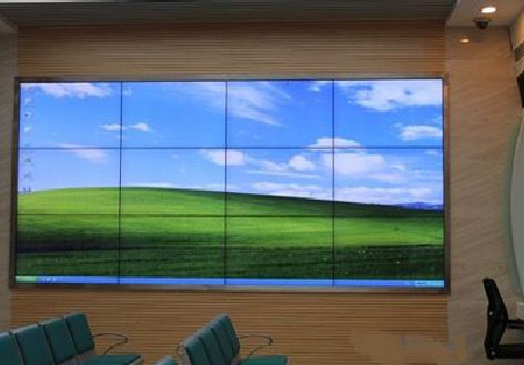 宣汉液晶拼接屏的另类用法。